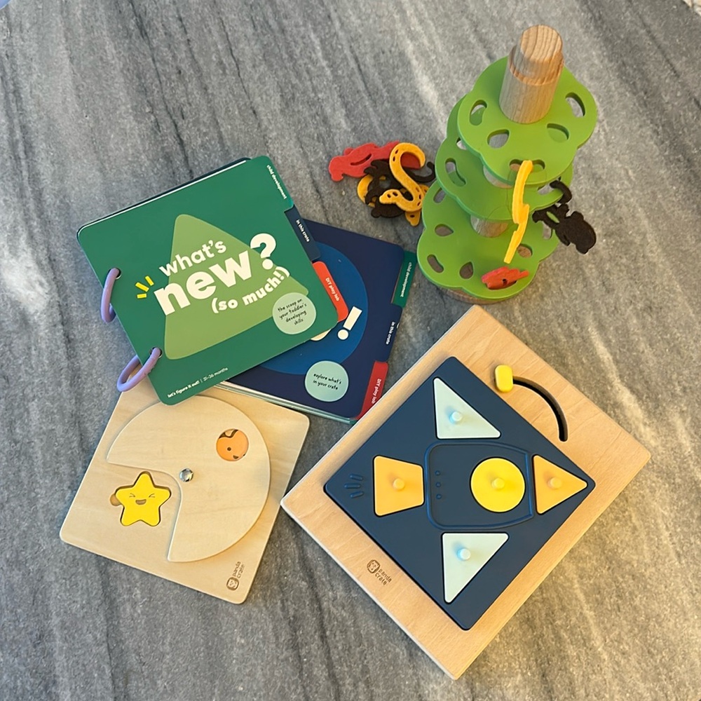 Panda Crate - Various Puzzles and Books (31-36 mons)